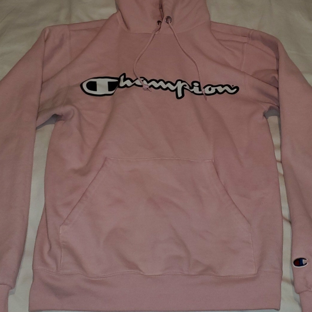 Authentic Pink Champion Hoodie